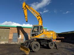 JCB JS160W WHEELED EXCAVATOR*C/W FRONT BLADE*VIDEO*