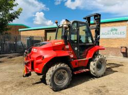 MANITOU M30-4 FORKLIFT*C/W PUH*YEAR 2013*8732 HOURS*VIDEO*