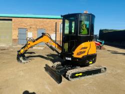 *NEW*MIVA 30C MINI EXCAVATOR*C/W BUCKET*YEAR 2025*VIDEO*