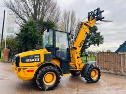 HERACLES H580 4WD TELEHANDLER *YEAR 2019, 1514 HOURS* C/W PALLET TINES *VIDEO*