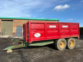 MARSHALL 12 TONNE TIPPING TRAILER*VIDEO*