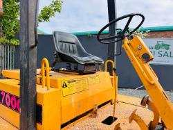 THWAITES 7000 3 TONNE STRAIGHT TIP DUMPER*VIDEO*