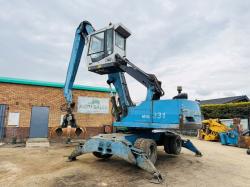 TEREX FUCHS MHL 331 HRC SCRAP HANDLER*C/W SCRAP GRAB*VIDEO*