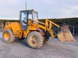 JCB 410 LOADING SHOVEL *C/W TOETIP BUCKET*VIDEO*