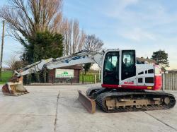 TAKEUCHI TB2150R EXCAVATOR *YEAR 2018, 5851 HOURS* C/W PIPPED FOR GRAB *VIDEO*