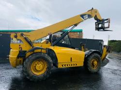 CATERPILLAR TH560B TELEHANDLER*C/W SWAY & JACK LEGS*VIDEO*