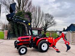  BRAND NEW SIROMER 304 4WD TRACTOR WITH LOADER & BACK ACTOR YEAR 2023 *VIDEO*