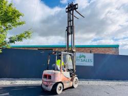 DOOSAN D25S-5 3 STAGE MAST FORKLIFT*YEAR 2012*VIDEO*