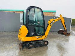 JCB 8014CTS MINI EXCAVATOR*C/W 2 EXTRA BUCKETS*YEAR 2013*VIDEO*
