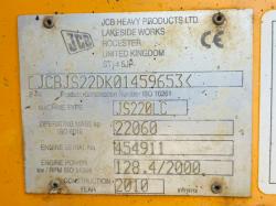 JCB JS220 LC TRACKED EXCAVATOR*C/W BUCKET*YEAR 2010*VIDEO*