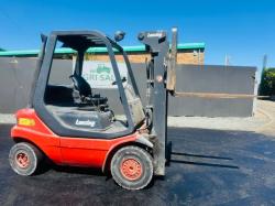LINDE H25D-03 CONTAINER SPEC FORKLIFT*ONLY 3798 HOURS*VIDEO*
