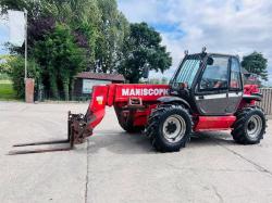 MANITOU MT1335SL 4WD TELEHANDLER *13 METER REACH* C/W PALLE TINES *VIDEO*