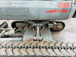 WACKER NEUSON EZ28 EXCAVATOR*C/W VDS*YEAR 2016*VIDEO*