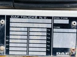 DAF LF45 CURTAIN SIDER LORRY 22FT TRAILER *C/W TUCK AWAY TAIL LIFT*VIDEO*