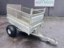 ROB ASTLEY SINGLE AXLE LOW TIP TRAILER*VIDEO*