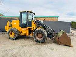 JCB 414S WHEELED LOADER HIGH TIP BUCKET*C/W BUCKET*VIDEO*