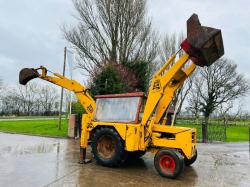 JCB 3C BACKHOE DIGGER C/W FULLY GLAZED CABIN *VIDEO*