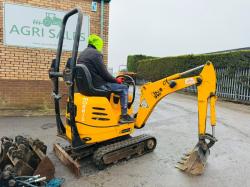 JCB MICRO TRACKED EXCAVATOR *1664 HOURS* C/W 5 BUCKETS*VIDEO*