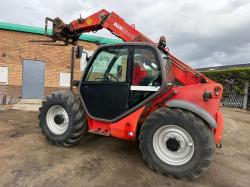 MANITOU MLT 634 TELEHANDLER*AG SPEC*C/W PALLET TINES*VIDEO*