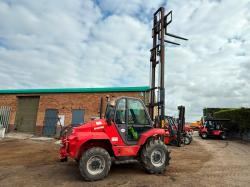 MANITOU M30-4 FORKLIFT*C/W PICK UP HITCH*YEAR 2017*7604 HOURS*VIDEO*