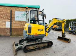 WACKER NEUSON EZ28 EXCAVATOR*C/W VDS*YEAR 2016*VIDEO*