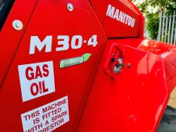 MANITOU M30-4 FORKLIFT*C/W PUH*YEAR 2015*8030 HOURS*VIDEO*
