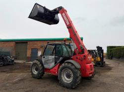 MANITOU MT732 TELEHANDLER*C/W BUCKET AND TINES*VIDEO*