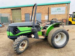 DEUTZ 4WD COMPACT TRACTOR*C/W REAR LINKAGE*VIDEO*