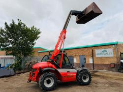 MANITOU MLT 627T TELEHANDLER*C/W BUCKET*VIDEO*