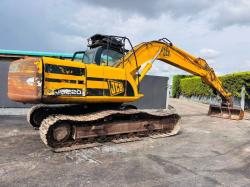 JCB JS220 TRACKED EXCAVATOR*C/W BUCKET*VIDEO*