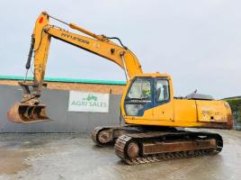 HYUNDAI ROBEX 220LC-3 EXCAVATOR*C/W BUCKET*VIDEO*
