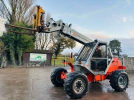 SAMBRON T2665 AGRISCOPIC 4WD TELEHANDLER C/W PALLET TINES 