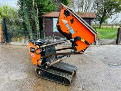 T . C . P HT-500 WALK BEHIND TRACKED DUMPER * YEAR 2010 , 671 HOURS * 