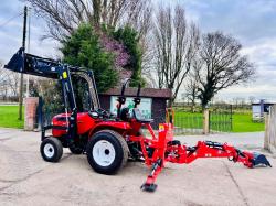  BRAND NEW SIROMER 304 4WD TRACTOR WITH LOADER & BACK ACTOR YEAR 2023 *VIDEO*