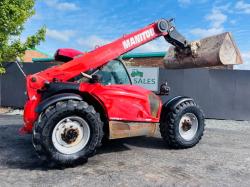 MANITOU MLT741 120 PS TELEHANDLER* AG SPEC *C/W BUCKET*YEAR 2016*VIDEO*