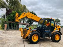 JCB 535-125 4WD TELEHANDLER * 12 METER REACH, 3723 HOURS * C/W PALLET TINES *VIDEO*