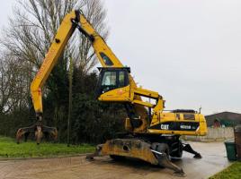 CATERPILLAR M325D HIGH RISE SCRAP HANDLER*C/W ROTATING SCRAP GRAB*VIDEO*