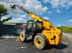 JCB 535-125 HI VIZ TELEHANDLER*YEAR 2012*C/W PALLET TINES*