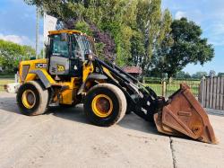 JCB 436 WASTE MASTER LOADING SHOVEL *YEAR 2011* C/W TOE TIP BUCKET *VIDEO*