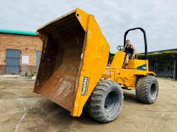 THWAITES 7 TONNE STRAIGHT TIP DUMPER*C/W PERKINS ENGINE*VIDEO*