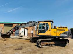 VOLVO EC210BLC EXCAVATOR*C/W DITCHING BUCKET*VIDEO*
