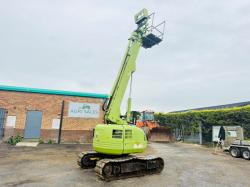 HITACHI TRACKED MANLIFT*C/W RUBBER BLOCK PADS*VIDEO*