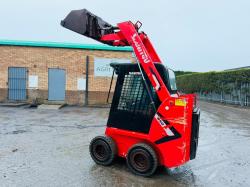 MANITOU 850R SKIDSTEER*C/W BUCKET*ONLY 640 HOURS*YEAR 2022*VIDEO*