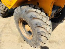 BENFORD TEREX PT6000 STRAIGHT TIP DUMPER*VIDEO*