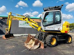 NEW HOLLAND MH2.6 RUBBER DUCK*C/W BUCKET & QUICK HITCH*5945 HOURS*VIDEO*