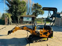 UNUSED HUAWAI HE-10B TRACKED EXCAVATOR *YEAR 2024* C/W ROLE FRAME *VIDEO*