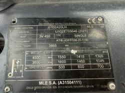 TCM U1D2A20LH FORKLIFT*C/W FORK POSITIONER*YEAR 2021*VIDEO*
