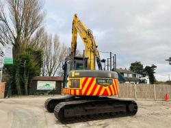 KOMATSU PC228USLC-3 EXCAVATOR * ZERO SWING * C/W DEMOLITION GARUDS *VIDEO*