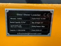 *NEW*CAPTOK CK1050L SKIDSTEER LOADER*JOYSTICK CONTROLS*YEAR 2026*VIDEO*