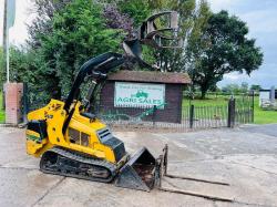 VERMEER S725TX TRACKED LOADER *YEAR 2016, 1292 HOURS* C/W BUCKET, TINES & GRAB*VIDEO* 